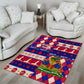Afro Haiti Christmas Area Rug Jwaye Nowe Neg Marron With Coat Of Arms - African Pride