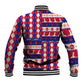 Afro Haiti Christmas Baseball Jacket Jwaye Nowe Neg Marron With Coat Of Arms - African Pride
