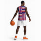 Afro Haiti Christmas Basketball Jersey Jwaye Nowe Neg Marron With Coat Of Arms - African Pride