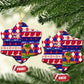 Afro Haiti Christmas Ceramic Ornament Jwaye Nowe Neg Marron With Coat Of Arms - African Pride