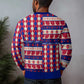 Afro Haiti Christmas Ugly Christmas Sweater Jwaye Nowe Neg Marron With Coat Of Arms - African Pride