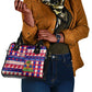 Afro Haiti Christmas Shoulder Handbag Jwaye Nowe Neg Marron With Coat Of Arms - African Pride