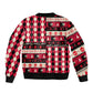 Afro Haiti 1964 Christmas Bomber Jacket Jwaye Nowe Neg Marron With Coat Of Arms - African Pride
