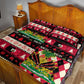 Afro Haiti 1964 Christmas Quilt Bed Set Jwaye Nowe Neg Marron With Coat Of Arms - African Pride