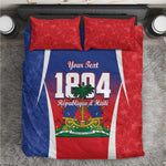 Personalized Haiti 1804 Bedding Set Happy Ayiti Independence Day - African Pride