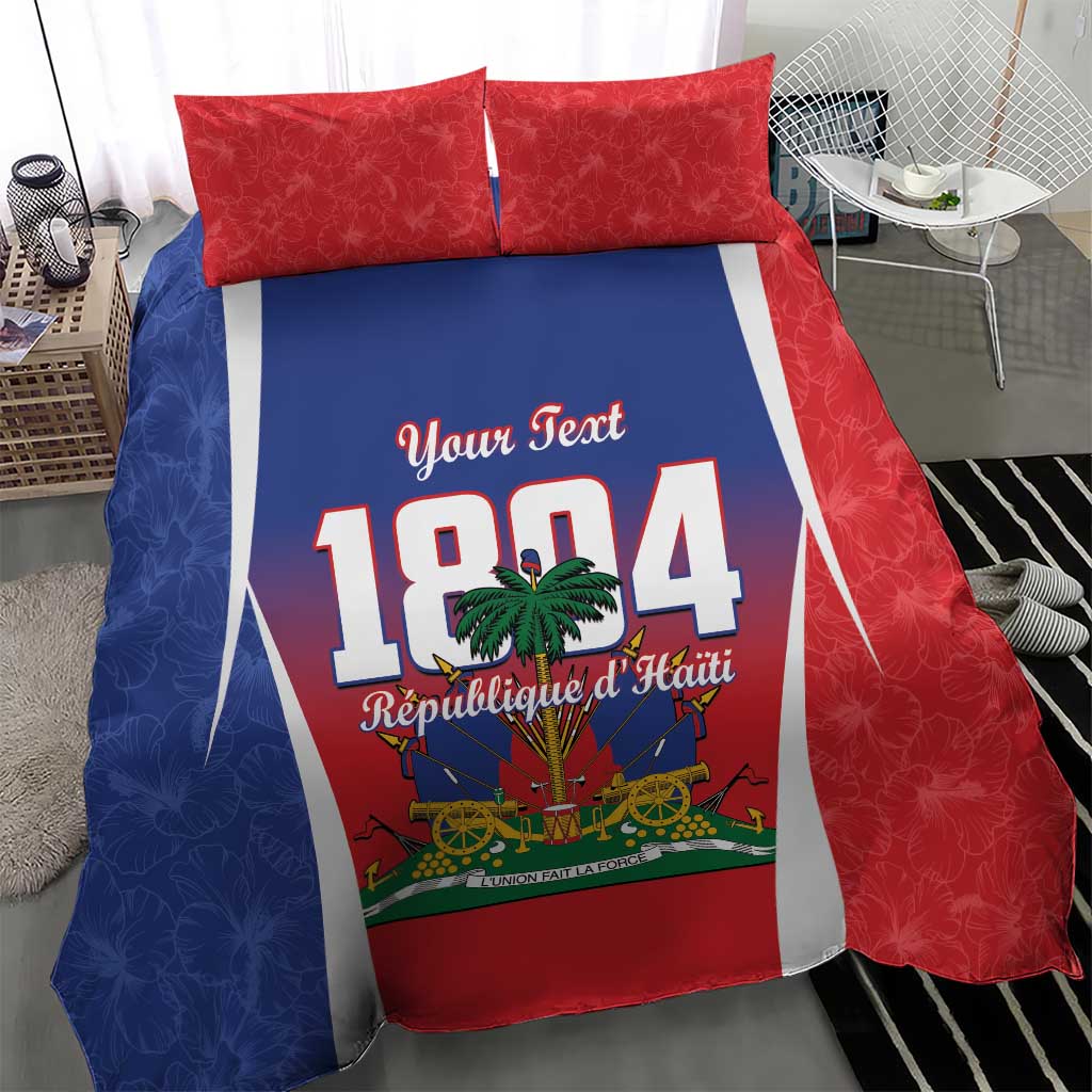Personalized Haiti 1804 Bedding Set Happy Ayiti Independence Day - African Pride