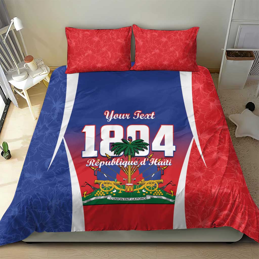 Personalized Haiti 1804 Bedding Set Happy Ayiti Independence Day - African Pride
