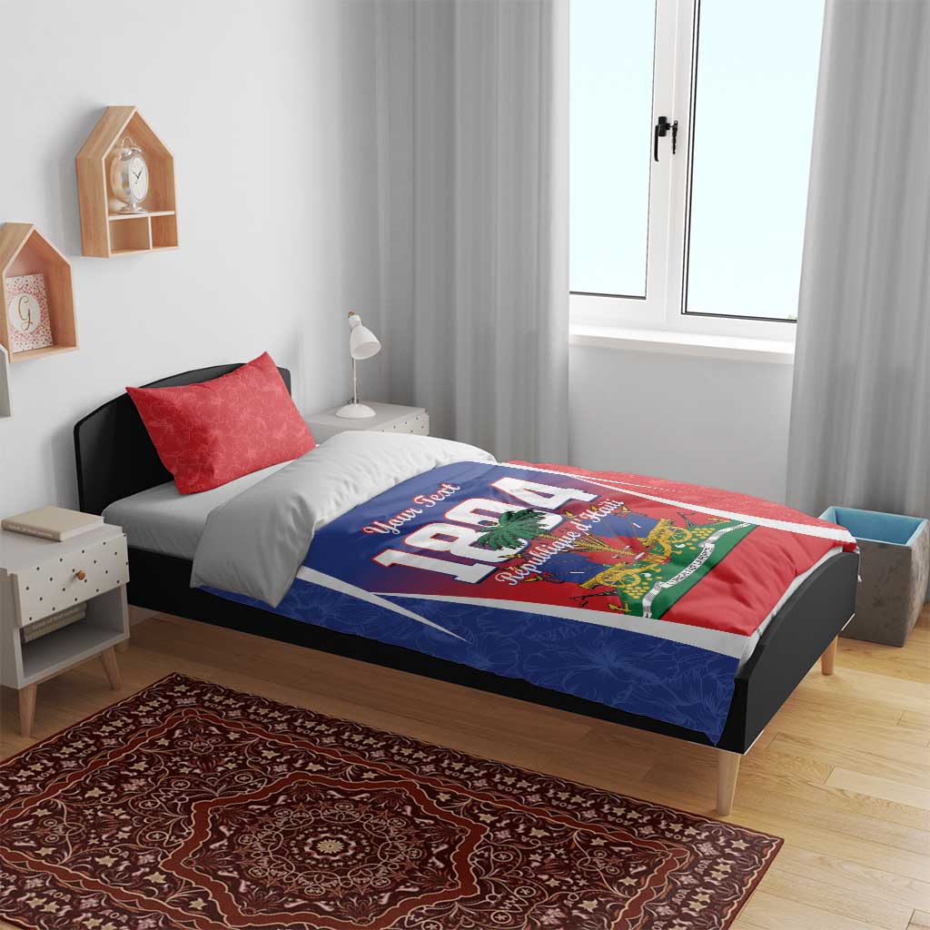 Personalized Haiti 1804 Bedding Set Happy Ayiti Independence Day - African Pride