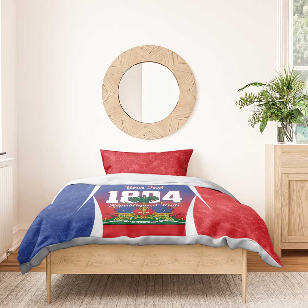 Personalized Haiti 1804 Bedding Set Happy Ayiti Independence Day - African Pride