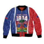 Personalized Haiti 1804 Bomber Jacket Happy Ayiti Independence Day - African Pride