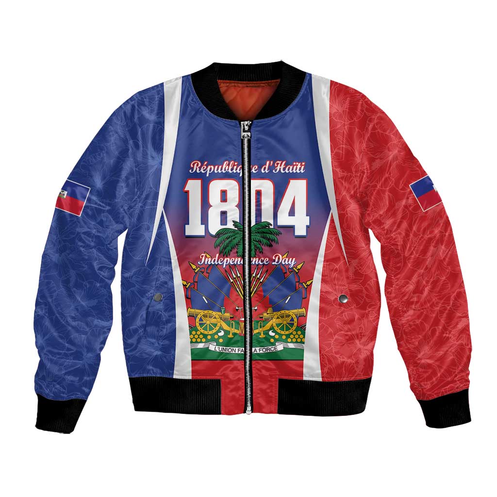 Personalized Haiti 1804 Bomber Jacket Happy Ayiti Independence Day - African Pride