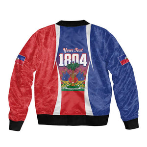 Personalized Haiti 1804 Bomber Jacket Happy Ayiti Independence Day - African Pride