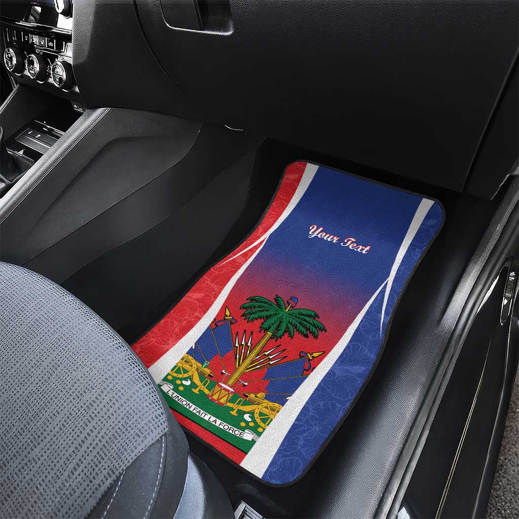 Personalized Haiti 1804 Car Mats Happy Ayiti Independence Day - African Pride