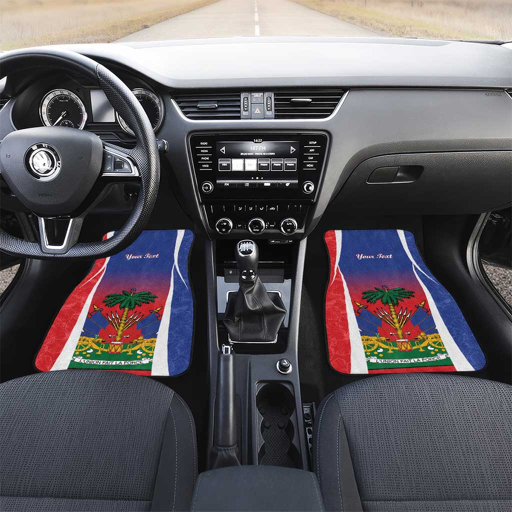 Personalized Haiti 1804 Car Mats Happy Ayiti Independence Day - African Pride
