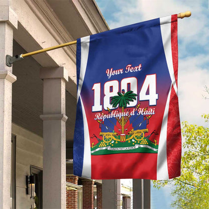 Personalized Haiti 1804 Garden Flag Happy Ayiti Independence Day - African Pride