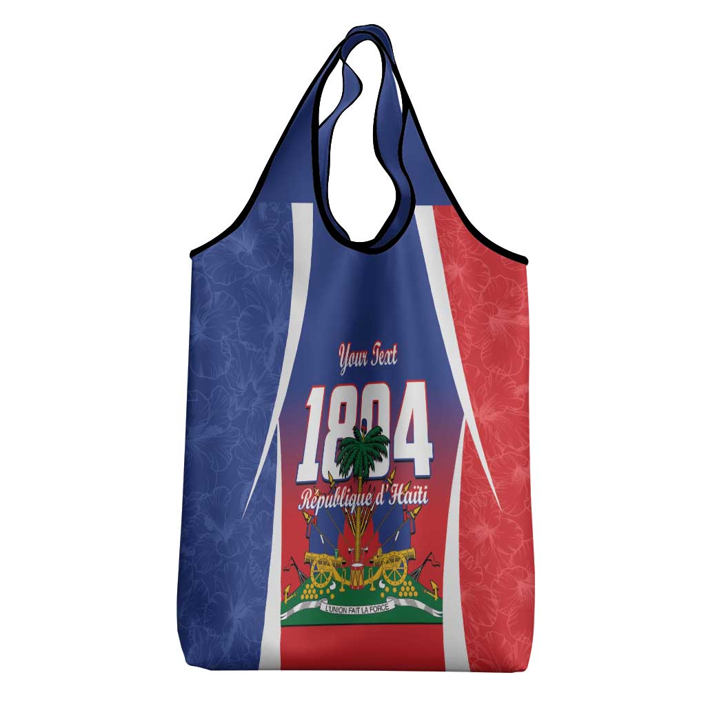 Personalized Haiti 1804 Grocery Bag Happy Ayiti Independence Day - African Pride