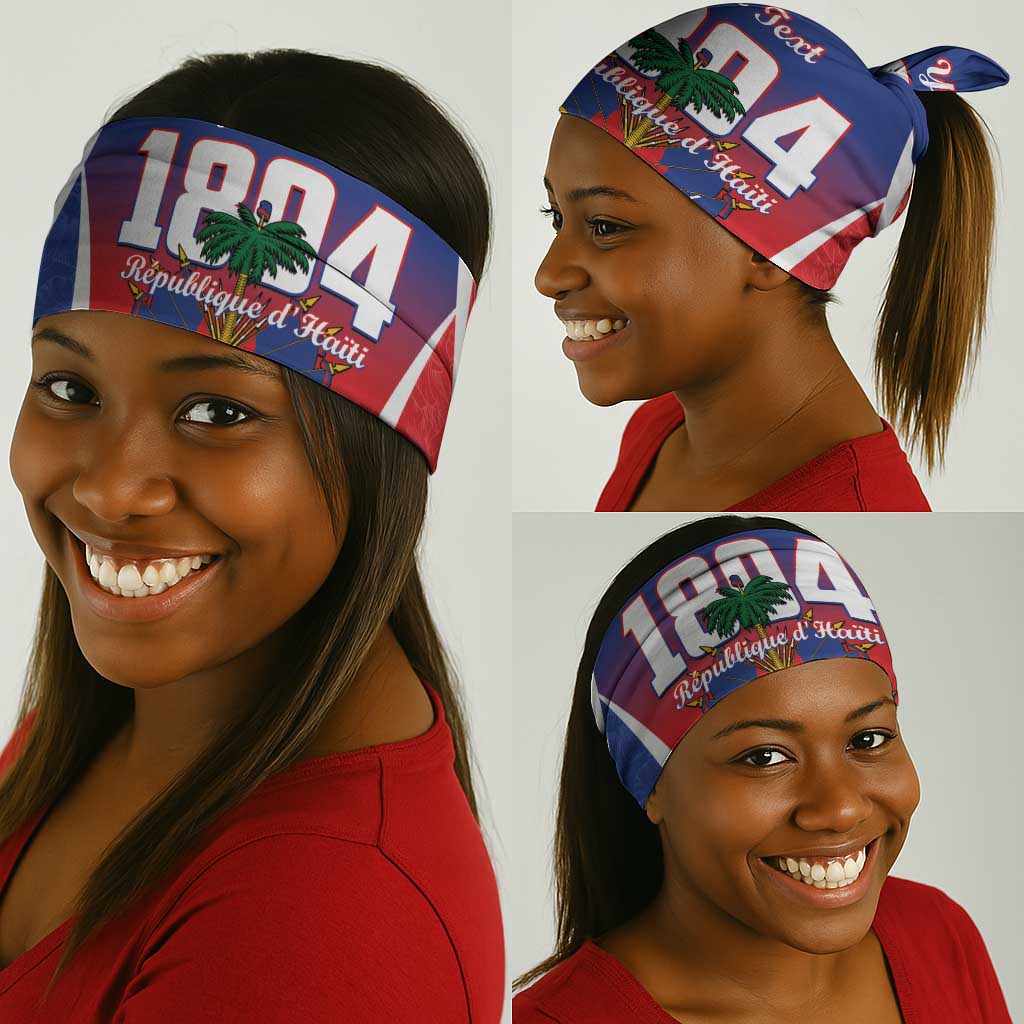 Personalized Haiti 1804 Neck Gaiter Happy Ayiti Independence Day - African Pride