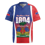 Personalized Haiti 1804 Rugby Jersey Happy Ayiti Independence Day - African Pride