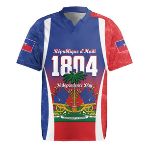 Personalized Haiti 1804 Rugby Jersey Happy Ayiti Independence Day - African Pride
