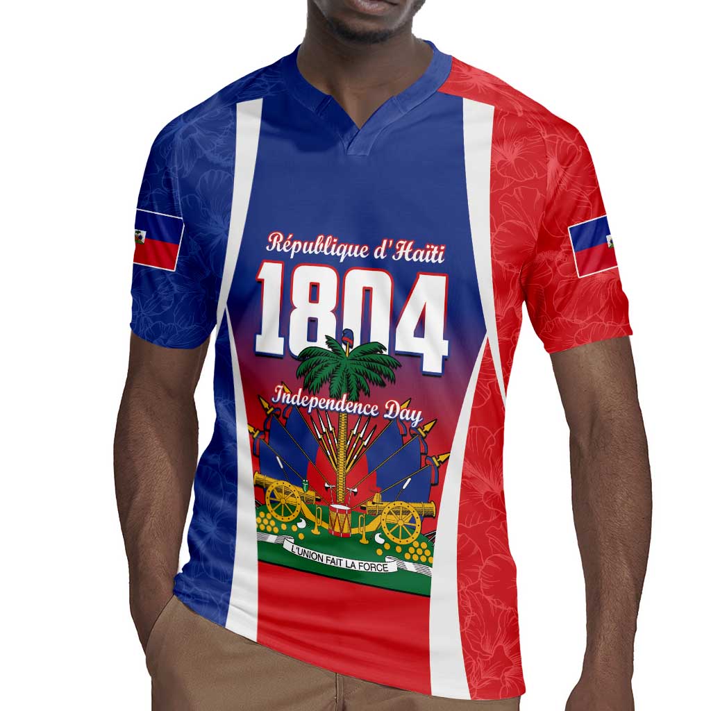 Personalized Haiti 1804 Rugby Jersey Happy Ayiti Independence Day - African Pride
