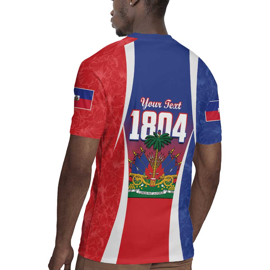 Personalized Haiti 1804 Rugby Jersey Happy Ayiti Independence Day - African Pride