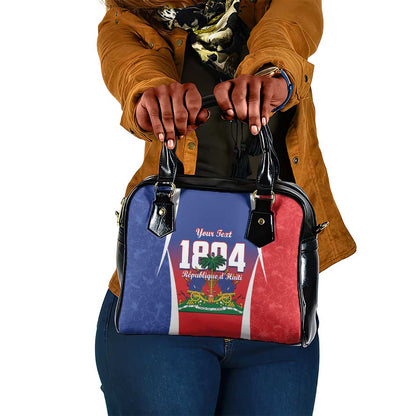 Personalized Haiti 1804 Shoulder Handbag Happy Ayiti Independence Day - African Pride