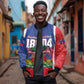 Personalized Haiti 1804 Sleeve Zip Bomber Jacket Happy Ayiti Independence Day - African Pride