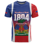 Personalized Haiti 1804 T shirt Happy Ayiti Independence Day - African Pride