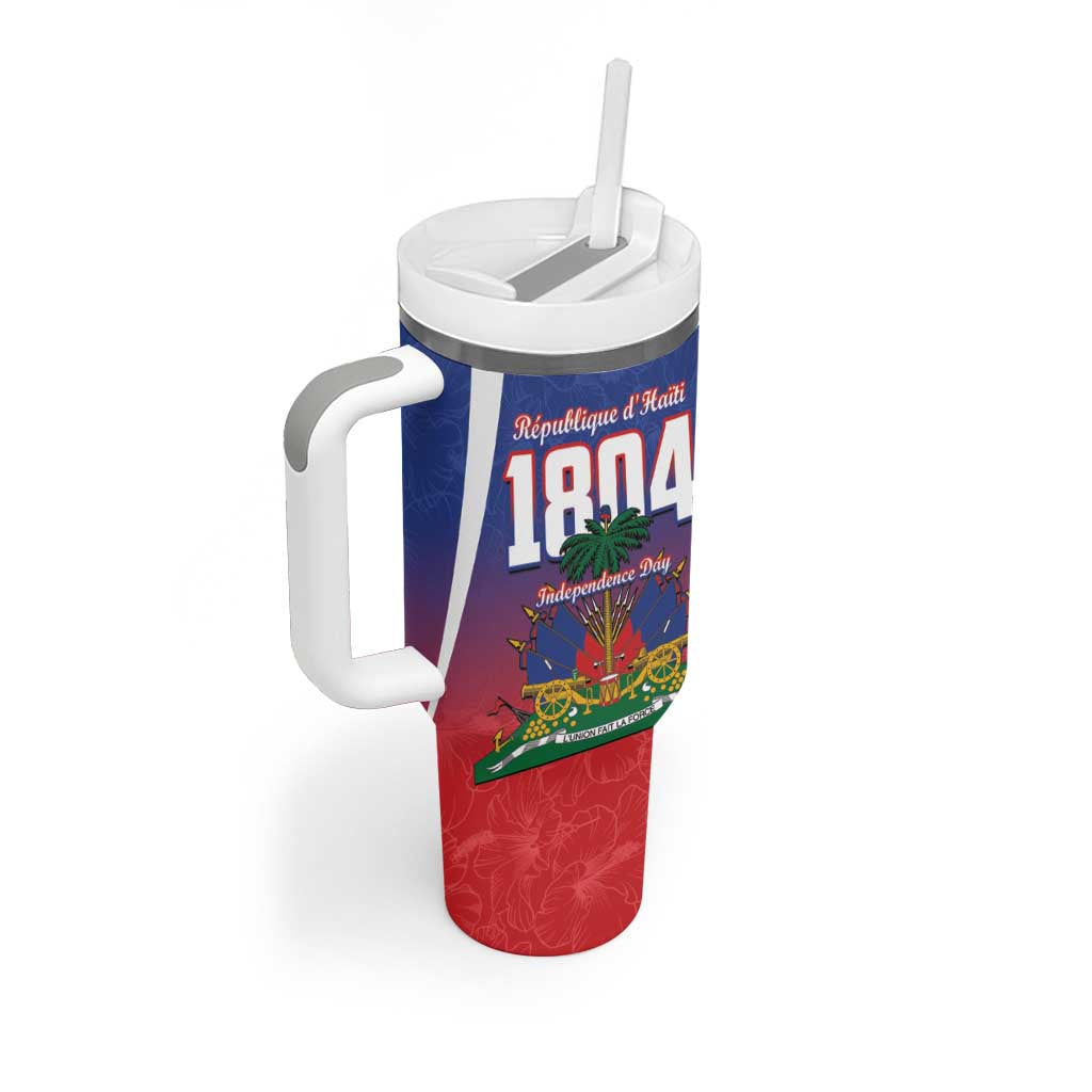 Personalized Haiti 1804 Tumbler With Handle Happy Ayiti Independence Day - African Pride