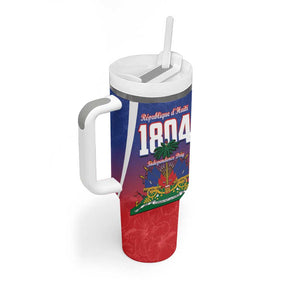 Personalized Haiti 1804 Tumbler With Handle Happy Ayiti Independence Day - African Pride