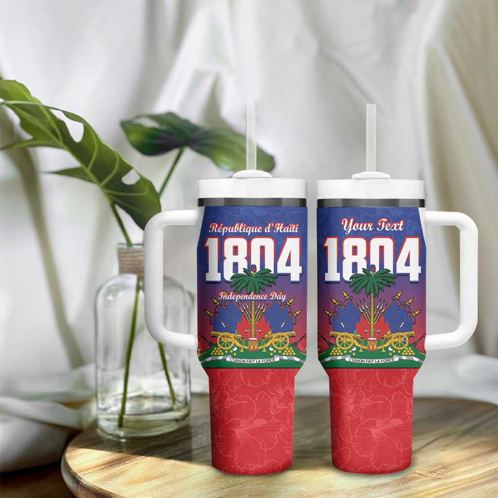 Personalized Haiti 1804 Tumbler With Handle Happy Ayiti Independence Day - African Pride