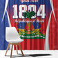 Personalized Haiti 1804 Window Curtain Happy Ayiti Independence Day - African Pride