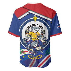 Cape Verde 2026 Football Baseball Jersey Orgulho Tubaroes Azuis Make History