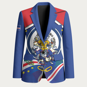 Cape Verde 2026 Football Blazer Orgulho Tubaroes Azuis Make History