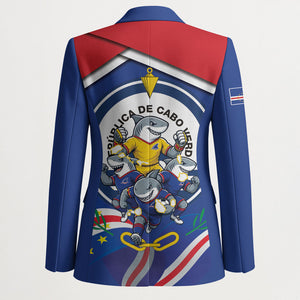 Cape Verde 2026 Football Blazer Orgulho Tubaroes Azuis Make History