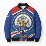 Cape Verde 2026 Football Bomber Puffer Jacket Orgulho Tubaroes Azuis Make History