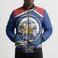 Cape Verde 2026 Football Bomber Puffer Jacket Orgulho Tubaroes Azuis Make History