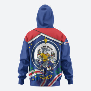Cape Verde 2026 Football Hoodie Orgulho Tubaroes Azuis Make History