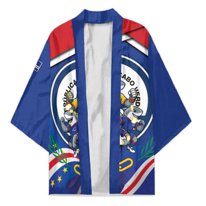 Cape Verde 2026 Football Kimono Orgulho Tubaroes Azuis Make History