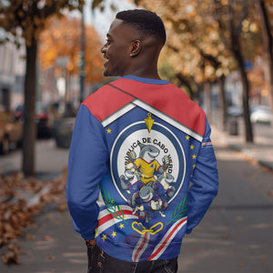 Cape Verde 2026 Football Sweatshirt Orgulho Tubaroes Azuis Make History