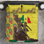 Senegal Monument de la Renaissance Bedding Set Africaine Ankara Pattern