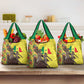 Senegal Monument de la Renaissance Grocery Bag Africaine Ankara Pattern