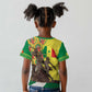 Senegal Monument de la Renaissance Kid T shirt Africaine Ankara Pattern
