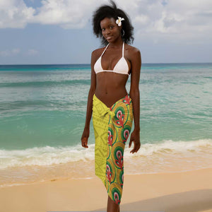 Senegal Monument de la Renaissance Sarong Africaine Ankara Pattern