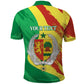 Afro Senegal Independence Day Polo Shirt Coat Of Arms Grunge Style