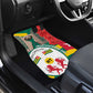 Republique Togolaise Monument de l'Independance Car Mats African Pinkish Rose Coat Of Arms