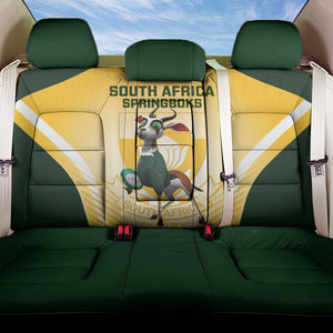 South Africa Rugby Back Car Seat Cover Cute Springboks Mascot