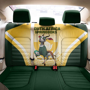 South Africa Rugby Back Car Seat Cover Cute Springboks Mascot