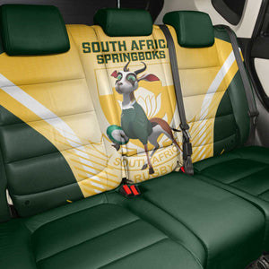 South Africa Rugby Back Car Seat Cover Cute Springboks Mascot