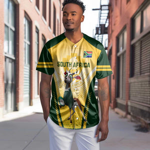 South Africa Rugby Baseball Jersey Cute Springboks Mascot